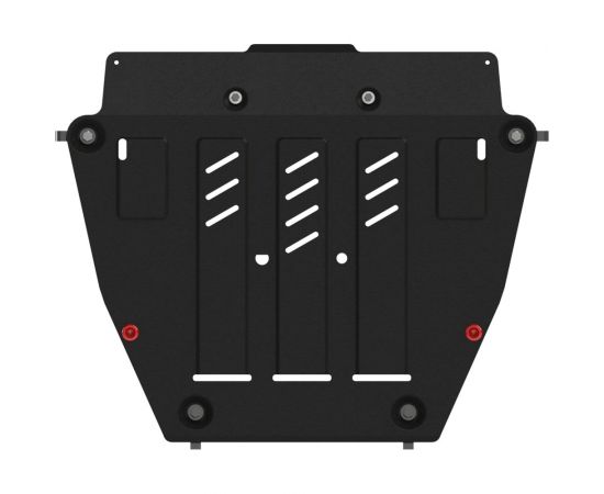 Защита картера и КПП SHERIFF для HONDA Stepwgn 2015-1.5 AT 4WD, универсальнай штамповка, сталь 2.0 мм, с крепежом 4638 