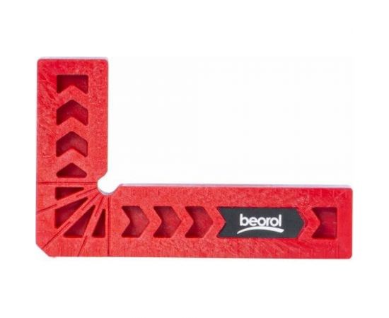 Столярный пластиковый угольник BEOROL 50x80 мм 245877 