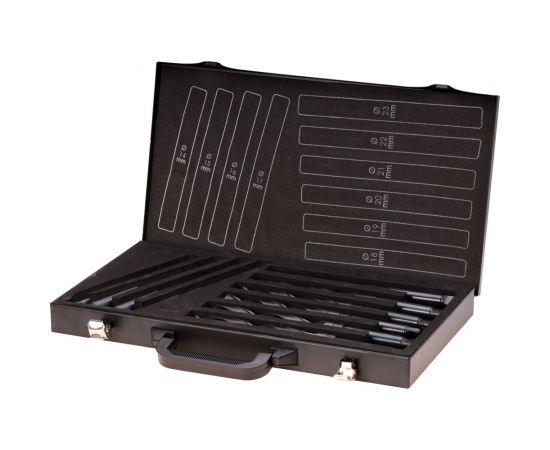 Набор сверл к/х 10 шт, 14-23 мм, DIN345, HSS Terrax by RUKO A204001 