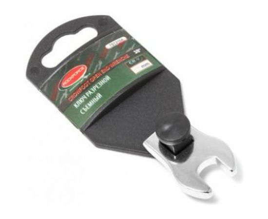 Рожковый съемный ключ 17мм, на пластиковом держателе ROCKFORCE RF-751317A 