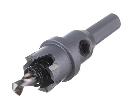 Коронка по металлу HM (18х12 мм; хвостовик 10 мм; комплект) D.BOR HS-HM-12-018-T 