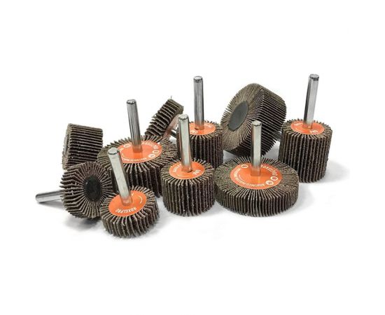 Щетка лепестковая абразивная ROXTOP на шпинделе (30х10х6 мм; Р60) RoxelPro 133305 – изображение 2