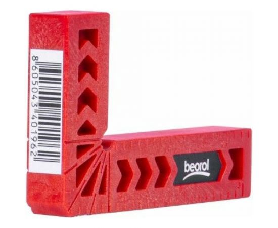 Столярный пластиковый угольник BEOROL 50x80 мм 245877 – изображение 2