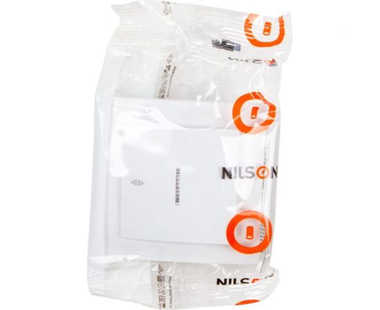 1-клавишный проходной выключатель Nilson СУ с подсветкой, TOURAN-ALEGRA-THOR, белый 24111008 – изображение 2