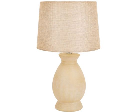 Настольный светильник Лючия 425 Касабланка 60w Е27 желто-коричневый, d235хh410мм 4606400510680 – изображение 5