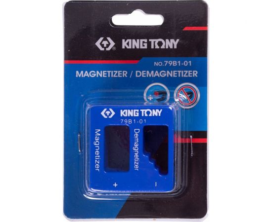 Намагничиватель-размагничиватель для наконечников отверток KING TONY 79B1-01 – изображение 3