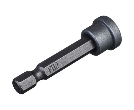 Биты c ограничителем для ГКЛ ПРОФИ PH2, 50 мм, блистер, 2 шт ЕРМАК 601-070 – изображение 5