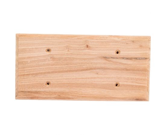 Накладка на бревно TDM деревянная, универсальная НБУ 1Пх2 95x195 мм, под покраску SQ1821-0405 – изображение 2