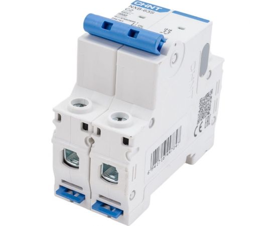 Автоматический выключатель CHINT NXB-63S 2P 2А 4.5kA характеристика C R 296783 – изображение 4