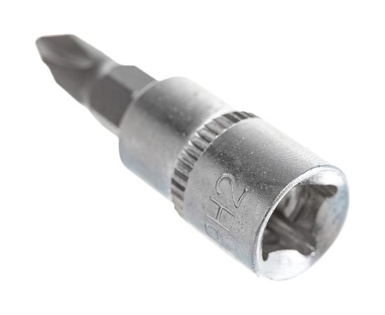 Головка со вставкой 1/4"", PH2 AV Steel AV-506002 – изображение 3