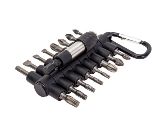 Набор бит торсионных с карабином 17 шт 4SKRAB 3904 – изображение 4