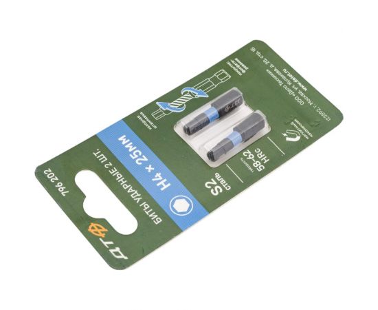 Бита ударная (2 шт; H4х25 мм; 1/4"") Дело Техники 796202 – изображение 3