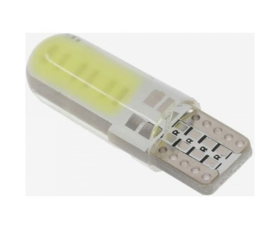 Светодиодная автолампа Cartage T10, 2 COB, 12 В, свет белый 4449980 – изображение 3