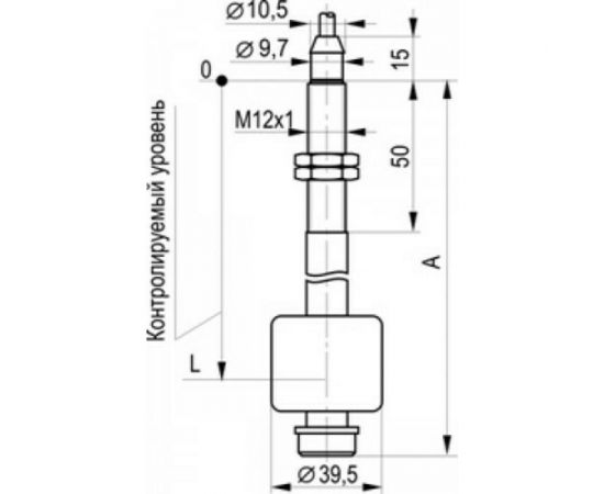 Магниточувствительный датчик уровня жидкости ТЕКО DUG1-10-1 07-00033585 – изображение 3
