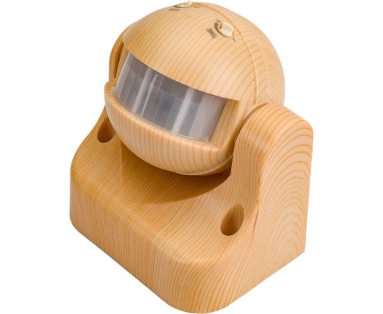 Датчик движения TDM ДДС-02С ""ЭКО"", 1100Вт, 5-480с, 6м, 5+Лк, 180 градусов, IP44, сосна SQ0324-0041 – изображение 5