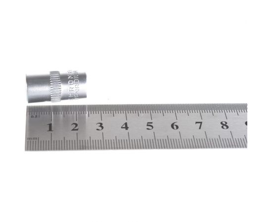 Головка торцевая шестигранная AV Steel (9 мм; 1/4) AV-500009 – изображение 3