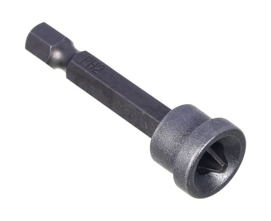 Биты c ограничителем для ГКЛ ПРОФИ PH2, 50 мм, блистер, 2 шт ЕРМАК 601-070 – изображение 3