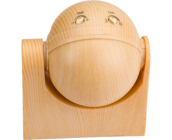 Датчик движения TDM ДДС-02С ""ЭКО"", 1100Вт, 5-480с, 6м, 5+Лк, 180 градусов, IP44, сосна SQ0324-0041 – изображение 2