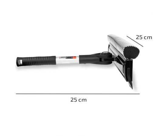 Стеклоочиститель Heyner с ал. ручкой 25 см, двухстронняя щетка 20 см 407420 – изображение 3