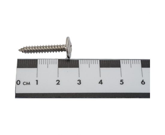 Нержавеющий саморез с прессшайбой KREPFIELD 4,2x25 мм, ART 9999, А2, самонарезающий, крестообразный шлиц PH, 100 шт. 9999A2саморез с прессшайбой4.2X25-100 – изображение 2