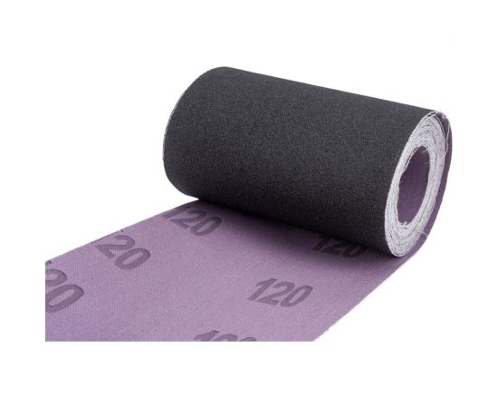 Бумага наждачная на тканевой основе в рулоне 115 мм, 5 м, P120 Rockforce RF-FB2120C – изображение 3