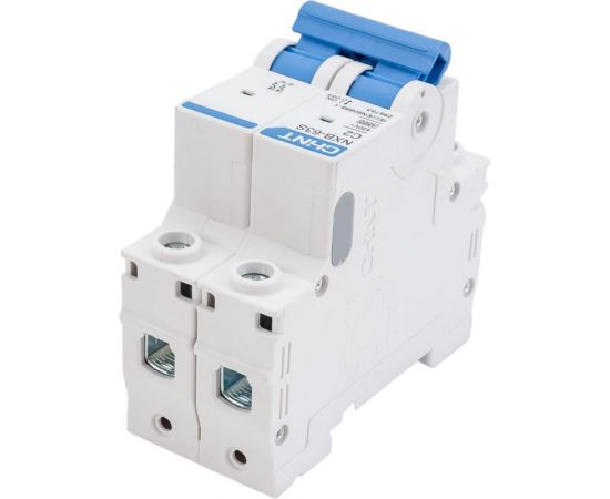 Автоматический выключатель CHINT NXB-63S 2P 2А 4.5kA характеристика C R 296783 – изображение 3