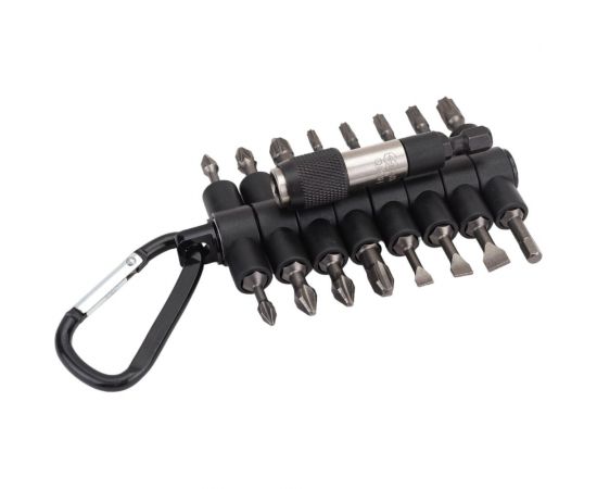 Набор бит торсионных с карабином 17 шт 4SKRAB 3904 – изображение 2