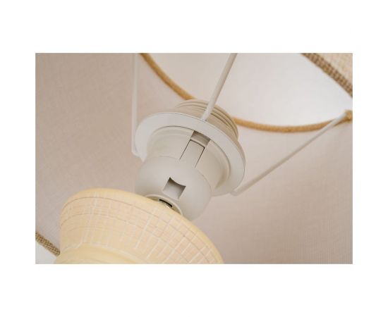 Настольный светильник Лючия 425 Касабланка 60w Е27 желто-коричневый, d235хh410мм 4606400510680 – изображение 8