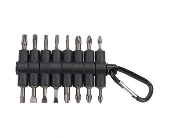 Набор бит торсионных с карабином 17 шт 4SKRAB 3904 – изображение 8