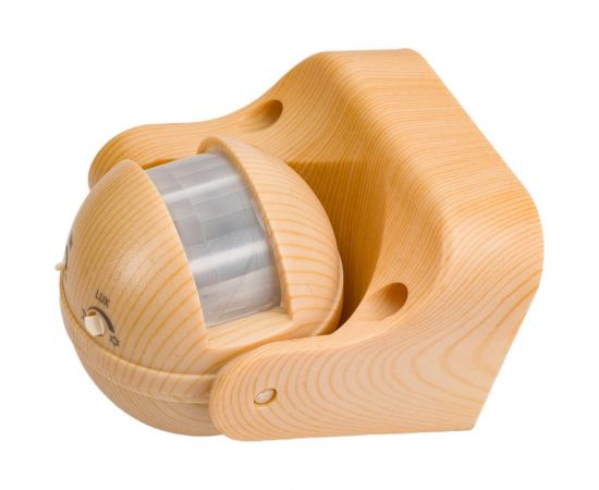 Датчик движения TDM ДДС-02С ""ЭКО"", 1100Вт, 5-480с, 6м, 5+Лк, 180 градусов, IP44, сосна SQ0324-0041 – изображение 4