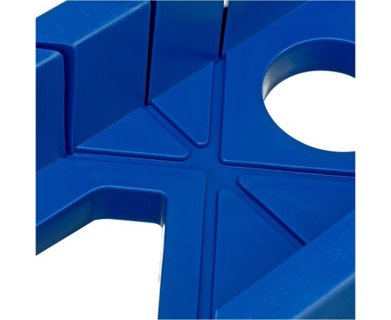 Пластиковое стусло + пила 350мм, синее, 4 угла для запила СИБРТЕХ 22536 – изображение 9