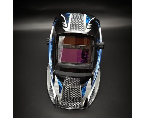 Сварочная маска trq-gd01 с автозатемнением SHEDU 22011 – изображение 9