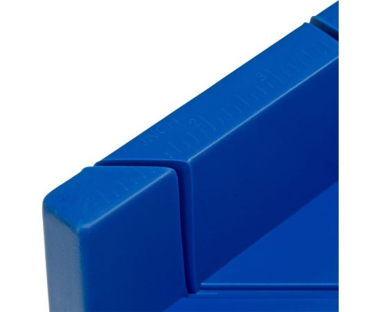 Пластиковое стусло + пила 350мм, синее, 4 угла для запила СИБРТЕХ 22536 – изображение 5