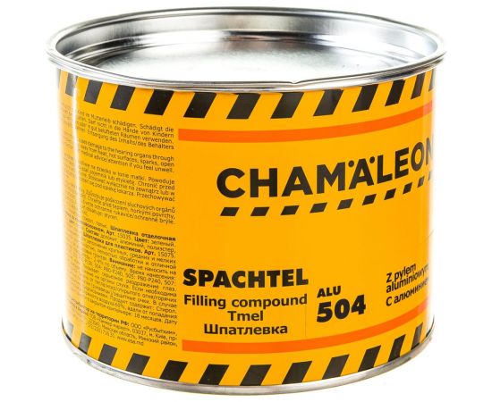 Шпатлевка CHAMAELEON с алюминием вкл.отвердитель 1кг 15045 
