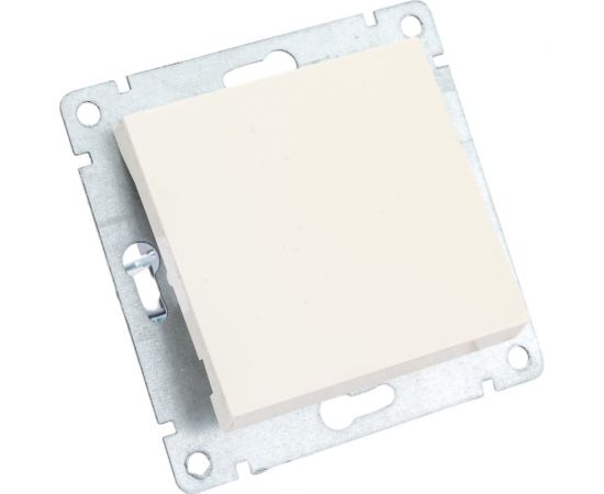 Одноклавишный выключатель UNIVersal серия афина, с/у, 10а, 220в, слоновая кость ivory A0021-I 