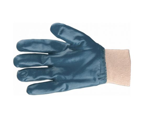 Трикотажные перчатки с обливом из бутадиен-нитрильного каучука СИБРТЕХ манжет, M 67830 