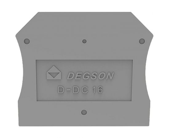 Концевая пластина Degson для DS16, серая, 50 штук D-DC16-01P-11-00Z(H) 
