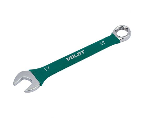 Комбинированный ключ ВОЛАТ 17 мм в прорезиненной оплетке 16060-17 