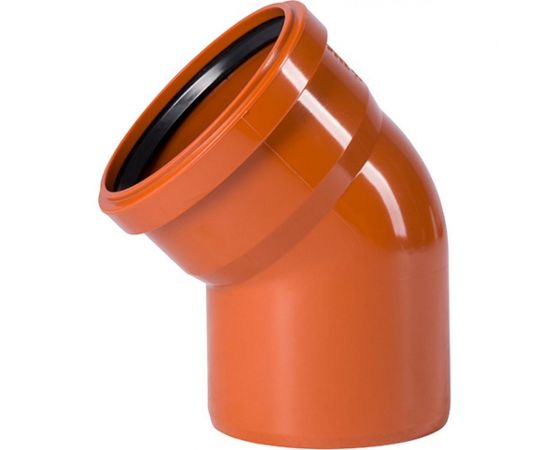 Отвод Ostendorf наружной канализации 250 мм, 45 градусов 224220 