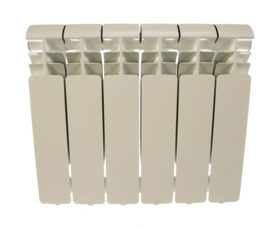 Алюминиевый радиатор Global ISEO 350 6 секций боковое подключение RQLAGI11GKBEQH 