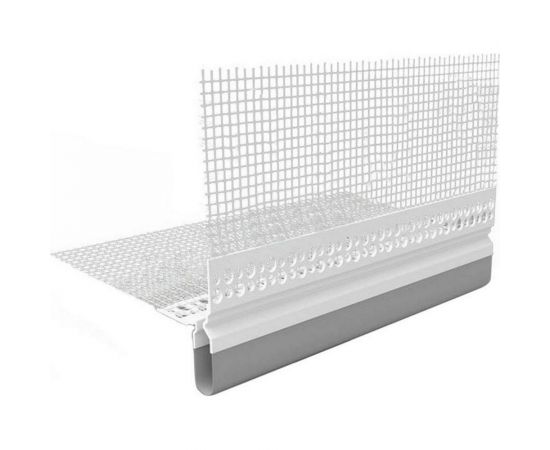 Деформационный ПВХ профиль GAVIAL V-образный, 2.5 м 00000173 