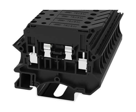 Клемма с предохранителем Degson с индикатором, 4 кв.мм, винтовая, черная 50 шт DC4-HE-LD250-01P-13-00Z(H) 