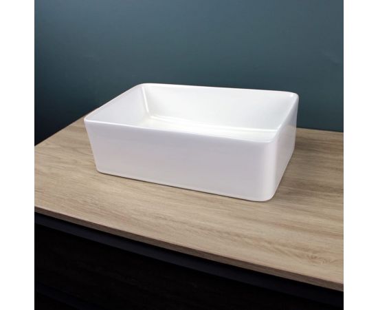 Раковина Teymi Helmi Mini 38 artceramic, накладная, белая 00-00256775 – изображение 5