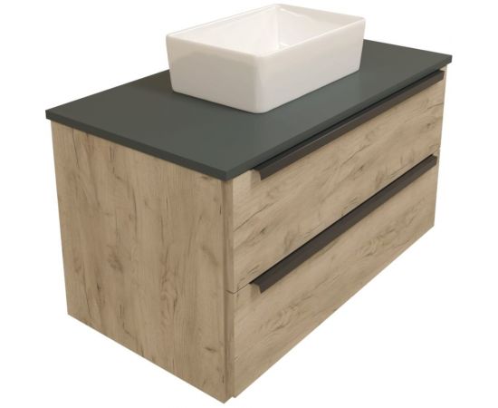 Раковина Teymi Helmi Mini 38 artceramic, накладная, белая 00-00256775 – изображение 4