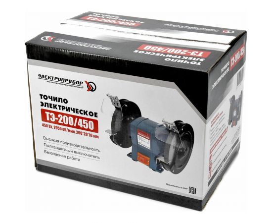 Точильный станок ЭЛЕКТРОПРИБОР ТЭ-200/450 – изображение 6
