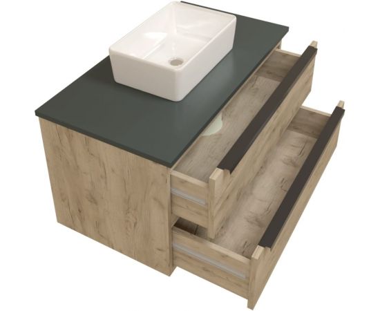 Раковина Teymi Helmi Mini 38 artceramic, накладная, белая 00-00256775 – изображение 6