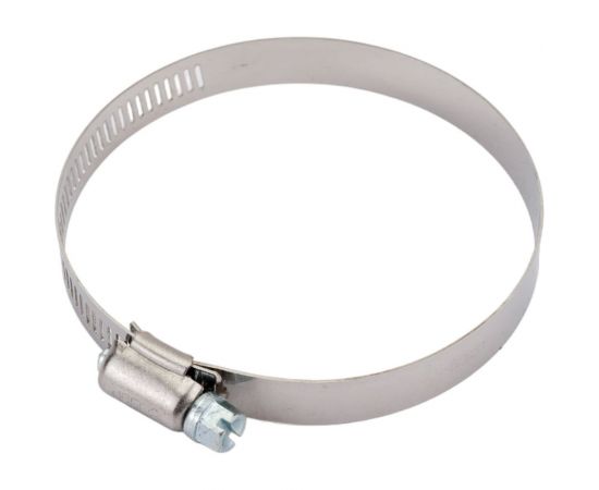 Хомуты Зубр ЭКСПЕРТ нерж. сталь, просечная лента 12 мм, 65-89 мм, 2 шт. 37815-065-89-2 – изображение 6