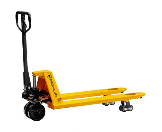 Гидравлическая тележка RohlaRhino г.п. 3 т, полиуретановые колеса RR3PDP – изображение 4