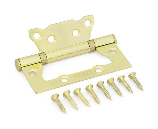 Накладная петля Фабрика замков E-2BB-100 PB УТ-00000613 – изображение 2