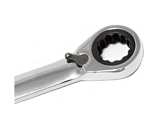 Рожково-накидной ключ CNIC MT8201 22 мм, с реверсивной трещоткой, CrV 73072 – изображение 2